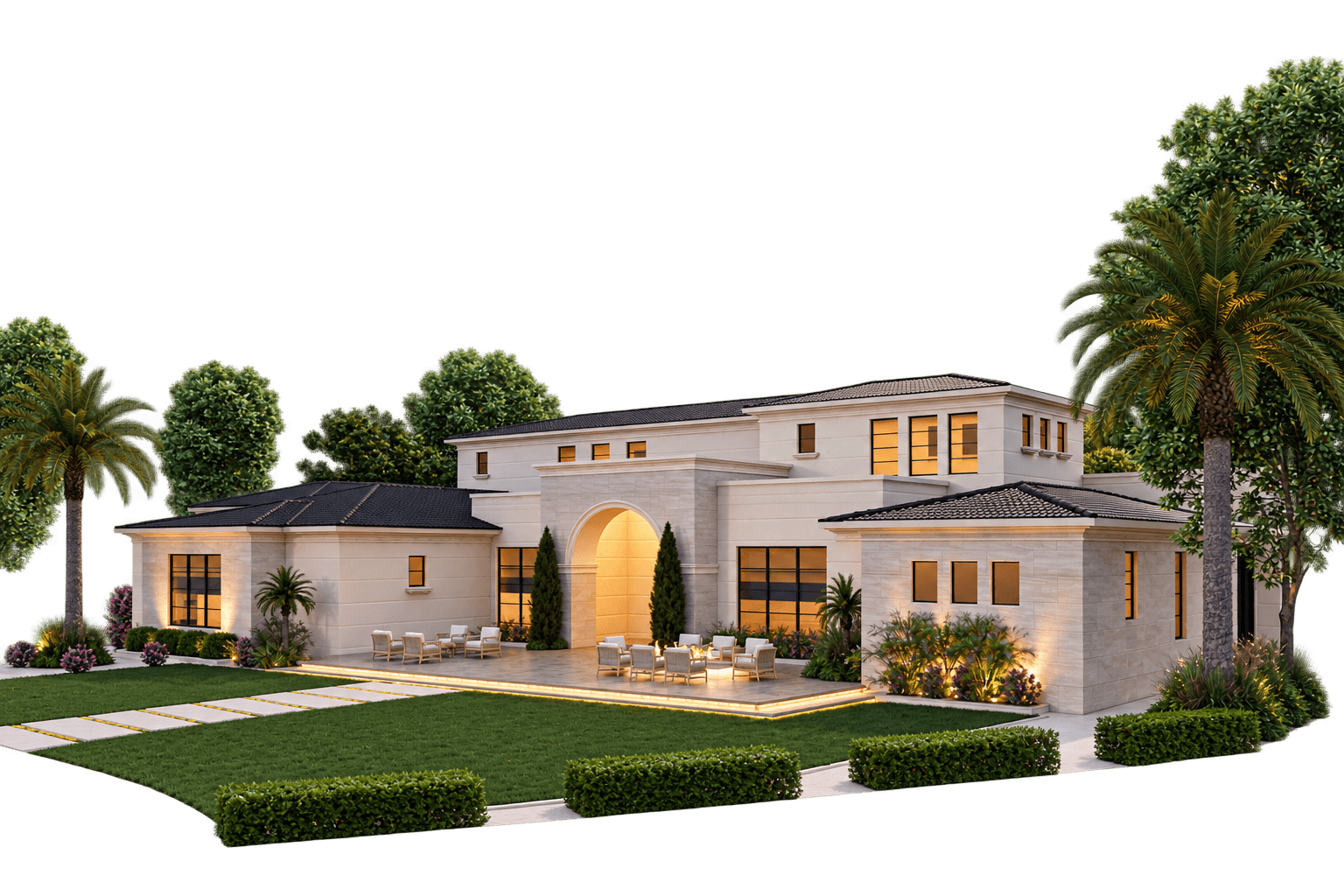 Residential interior design project by Nael Yafi Studio